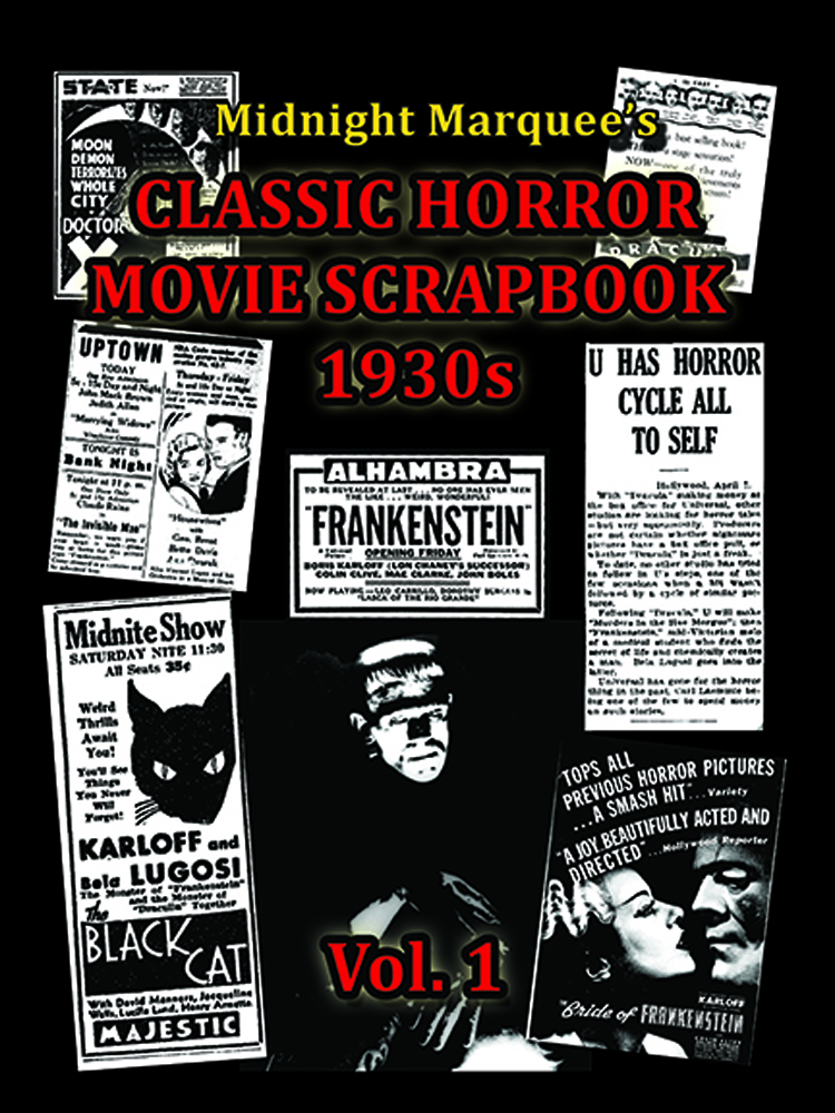 1930s Horror Movie Scrapbook